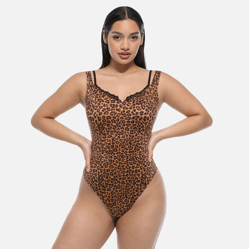 Double-Strap Tummy-Control Bodysuit Winteres