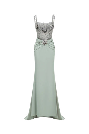 Embroide Maxi Dress Winteres