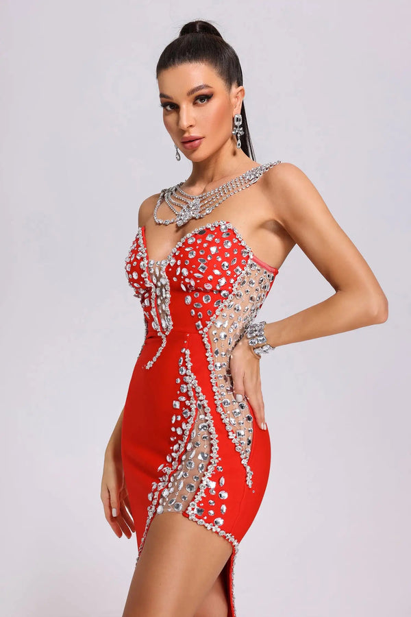 Porsha Strapless Maxi Dress Winteres