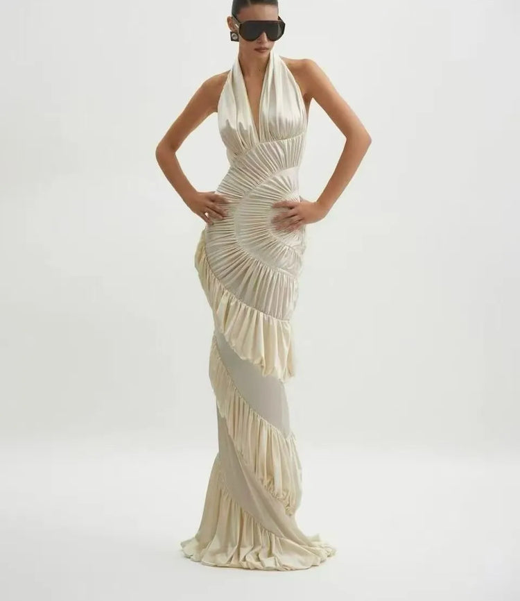 Calixte Fishtail Maxi Dress Winteres