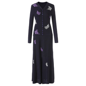 Caitlin Cardigan & Midi Skirt Set Winteres