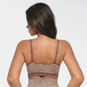Leopard Seamless Support Bra Winteres