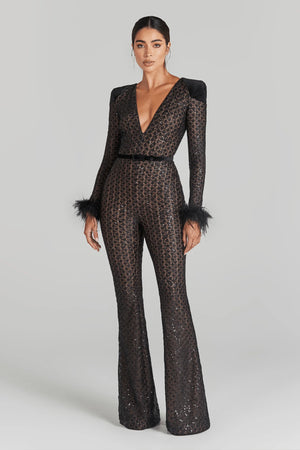 Alina Belted Jumpsuit Winteres
