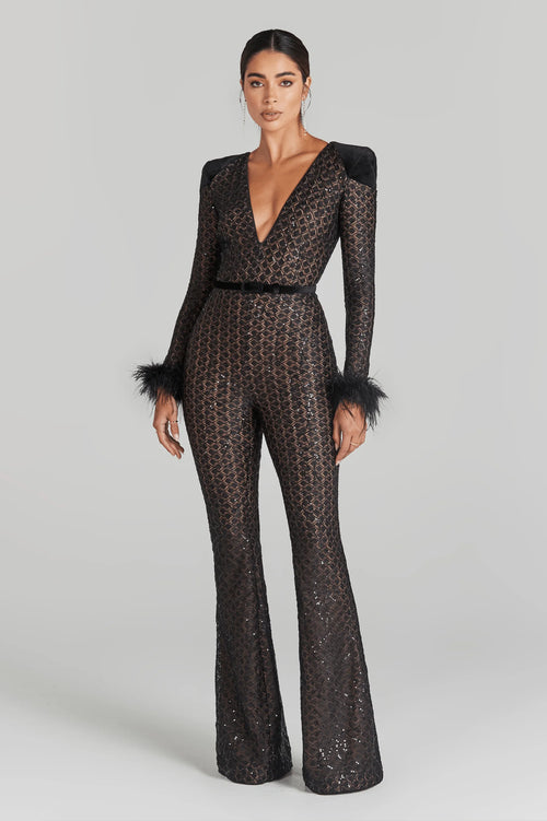 Alina Belted Jumpsuit Winteres