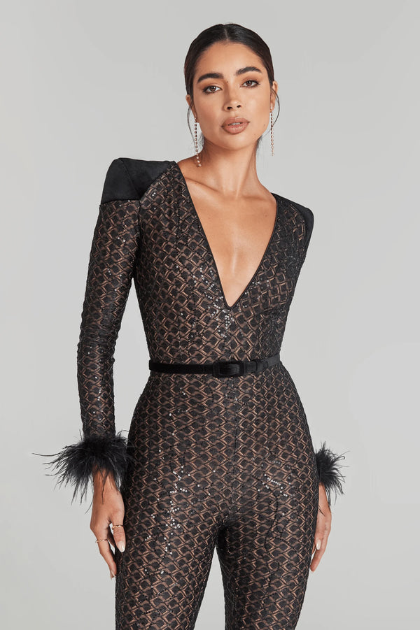 Alina Belted Jumpsuit Winteres