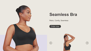 Seamless V-Neck Bra Tank