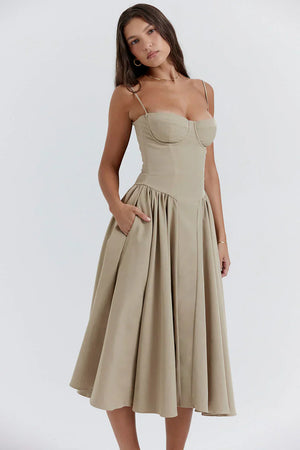 Heidi Klum Midi Dress Winteres